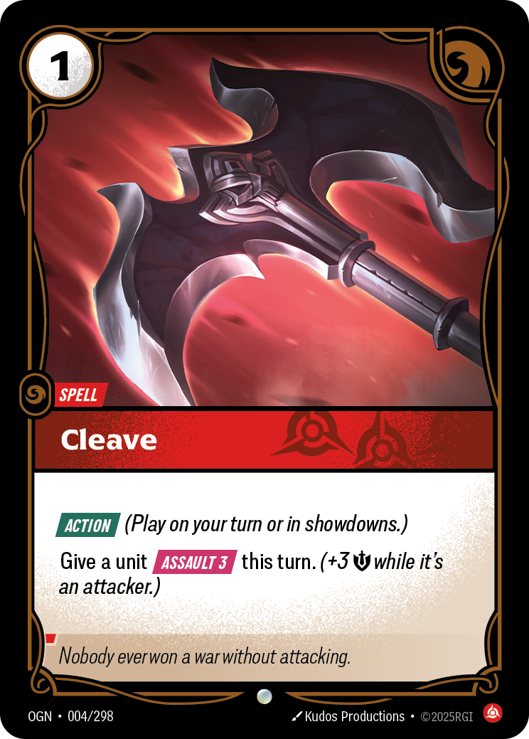 Cleave — Riftbound OGN-004/298