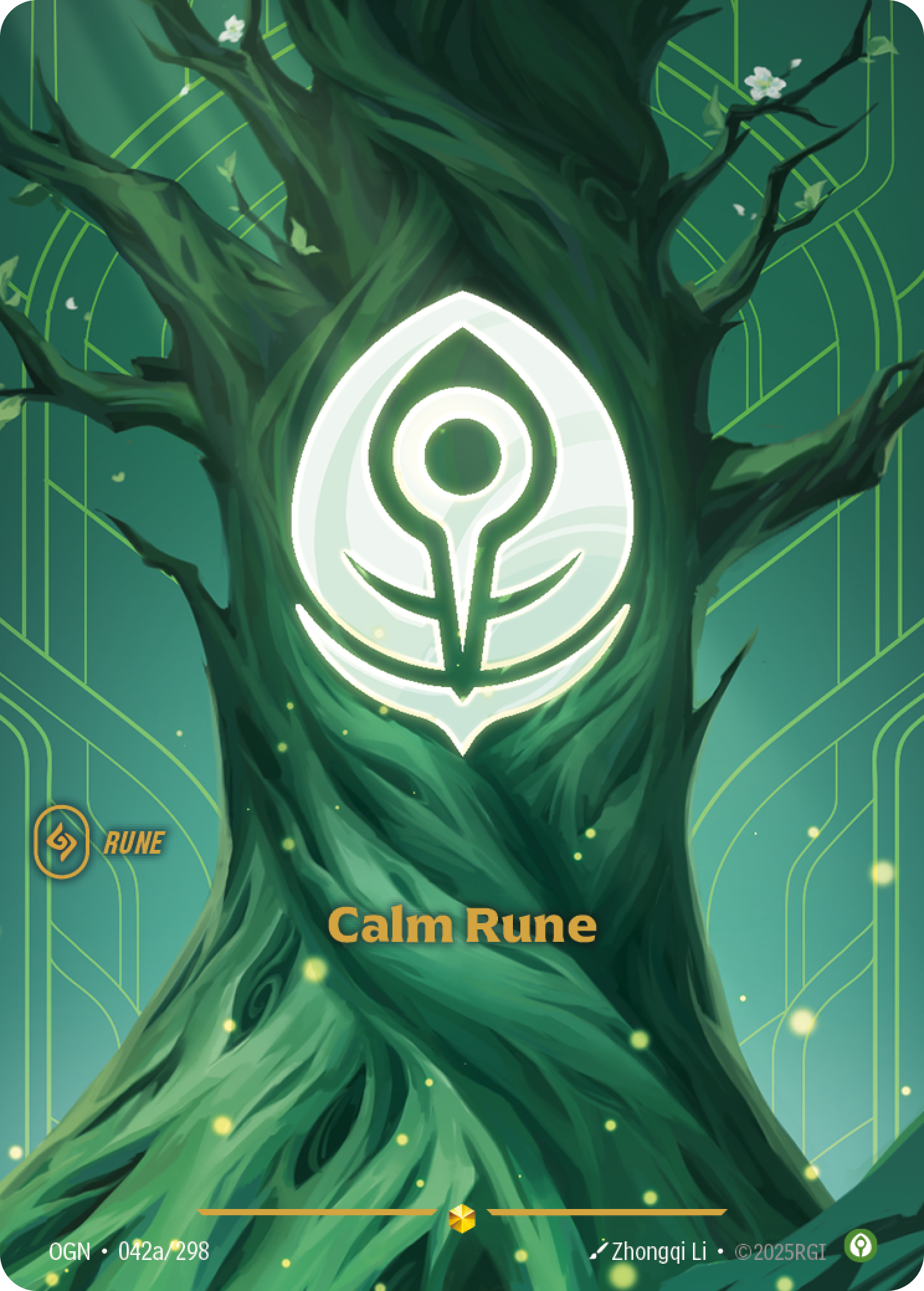 Calm Rune — Riftbound OGN-042a/298