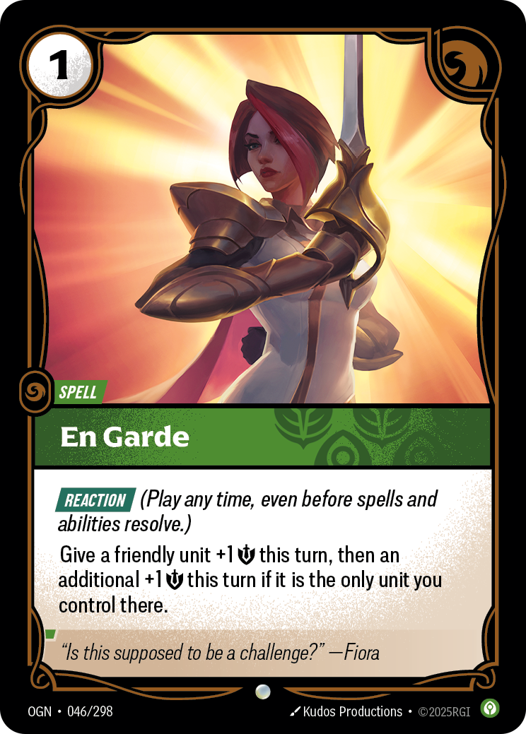 En Garde — Riftbound OGN-046/298
