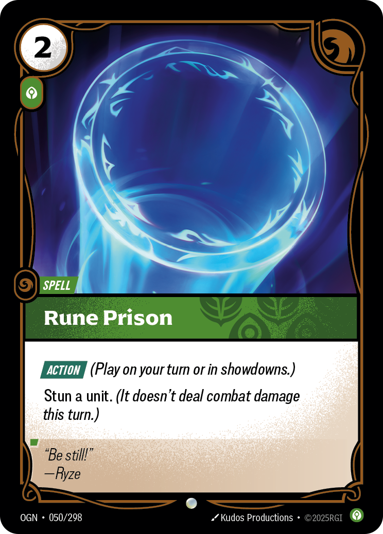 Rune Prison — Riftbound OGN-050/298