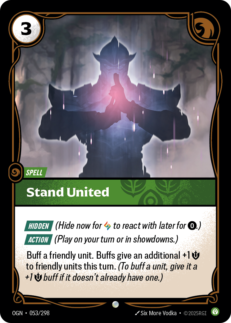Stand United — Riftbound OGN-053/298