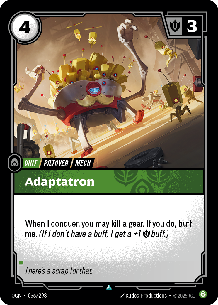 Adaptatron — Riftbound OGN-056/298