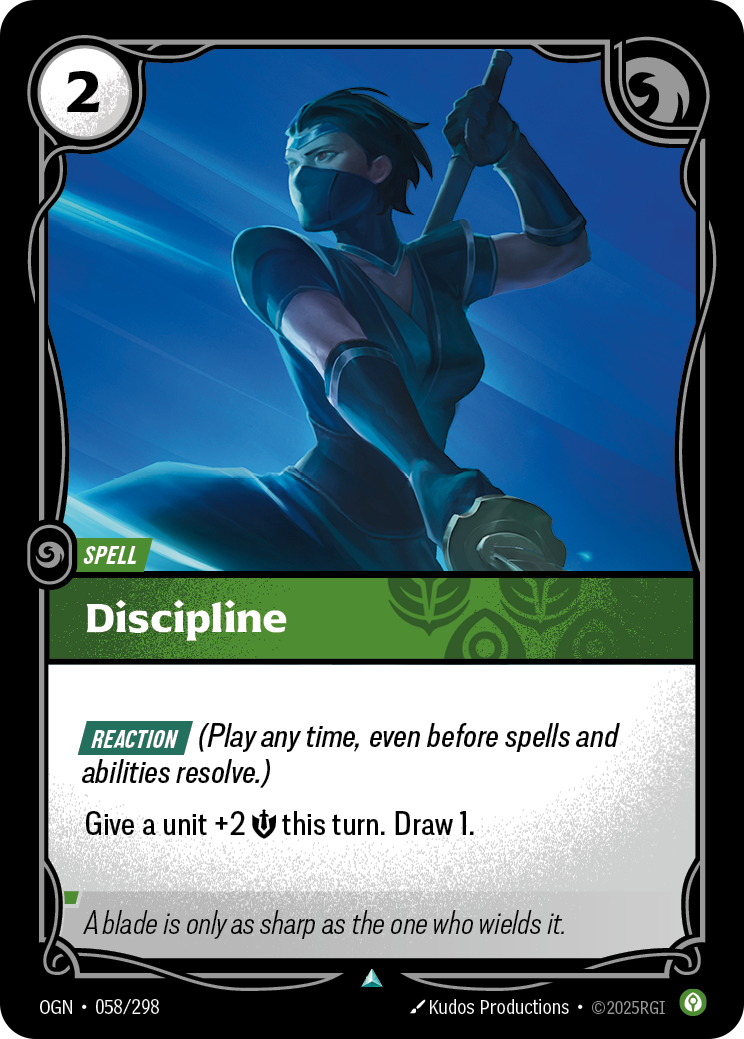 Discipline — Riftbound OGN-058/298