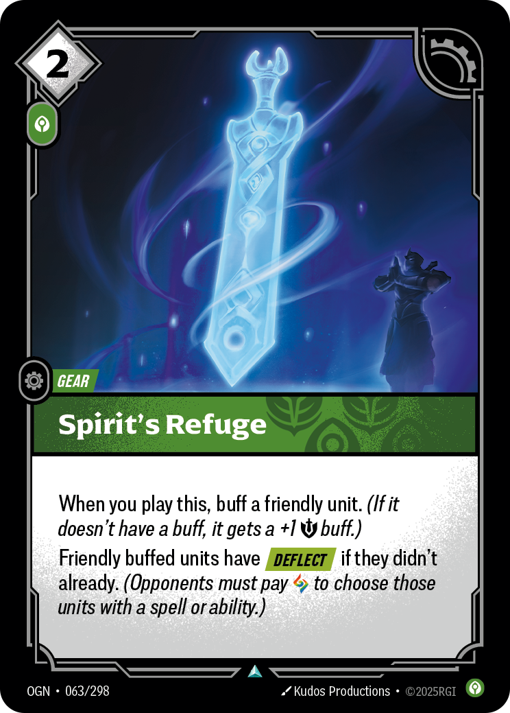 Spirit's Refuge — Riftbound OGN-063/298