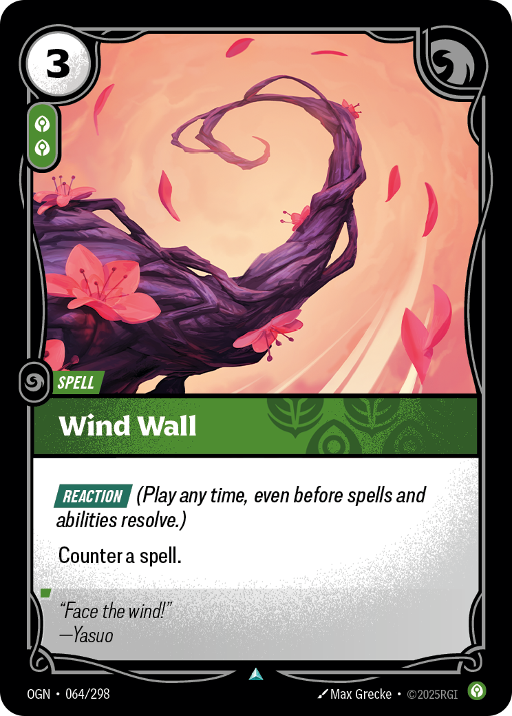 Wind Wall — Riftbound OGN-064/298