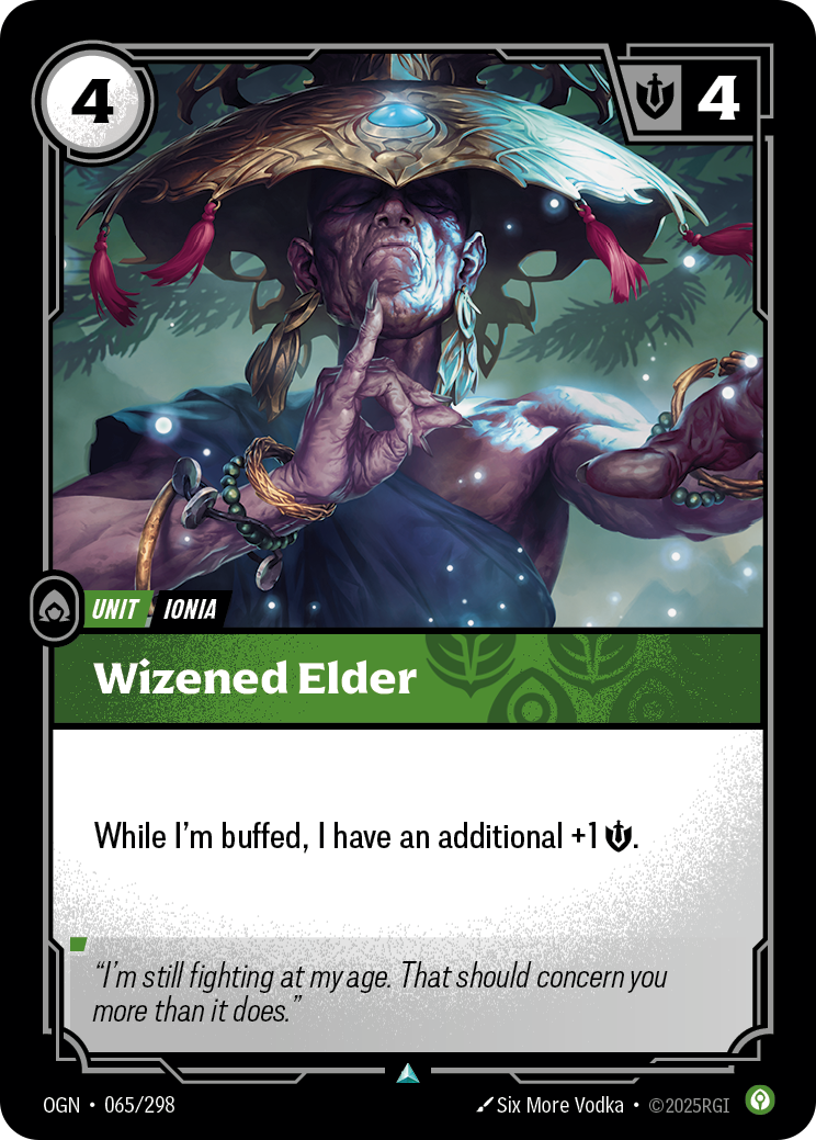 Wizened Elder — Riftbound OGN-065/298