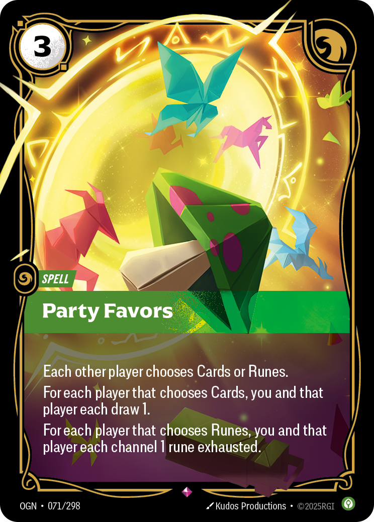 Party Favors — Riftbound OGN-071/298