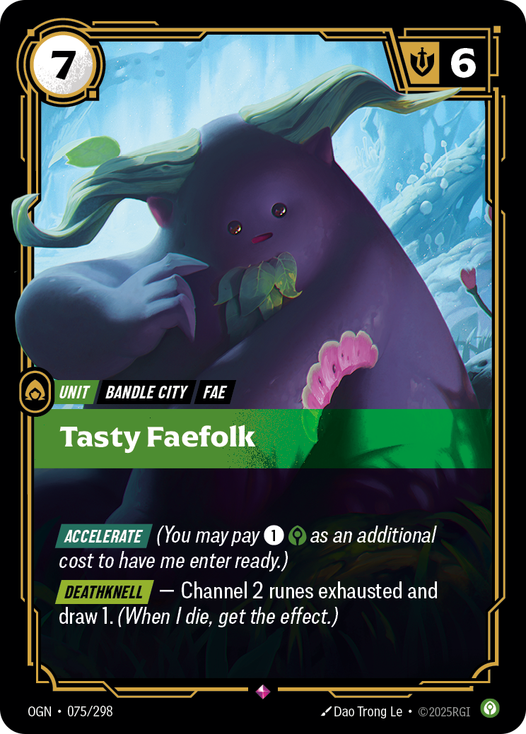 Tasty Faefolk — Riftbound OGN-075/298