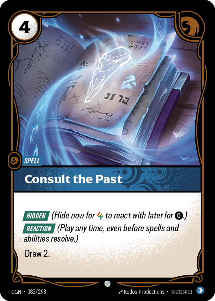 Consult the Past — Riftbound OGN-083/298