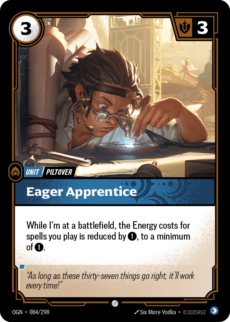 Eager Apprentice — Riftbound OGN-084/298