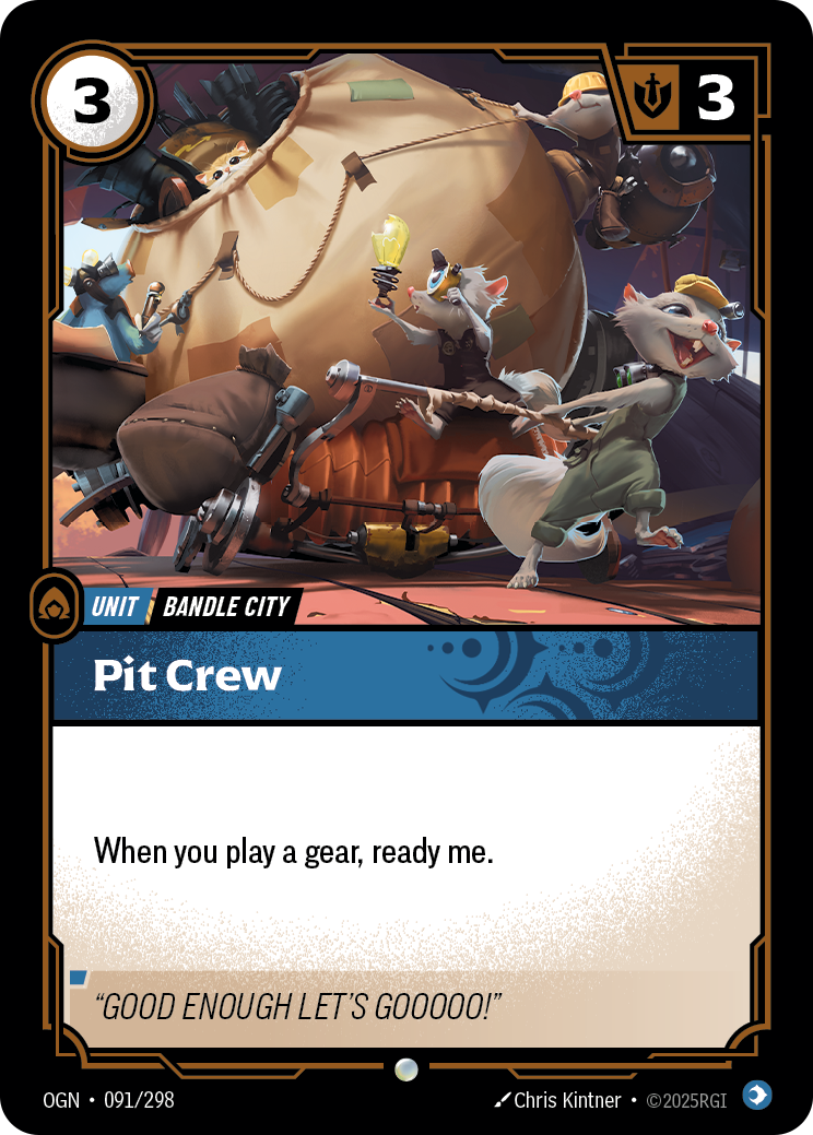 Pit Crew — Riftbound OGN-091/298