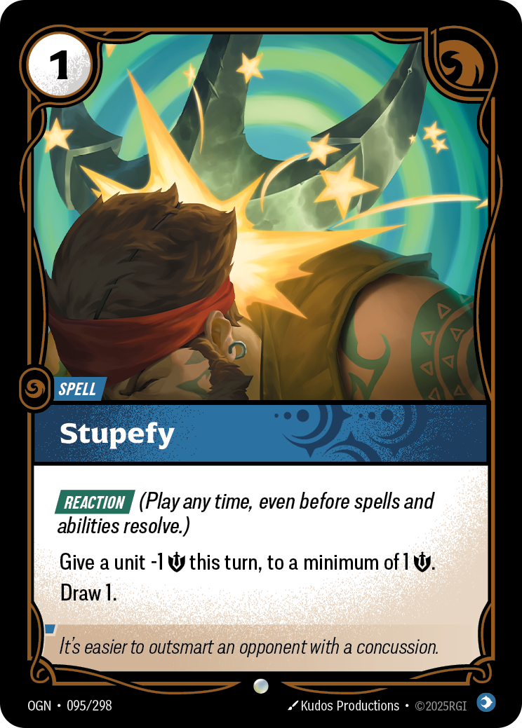 Stupefy — Riftbound OGN-095/298