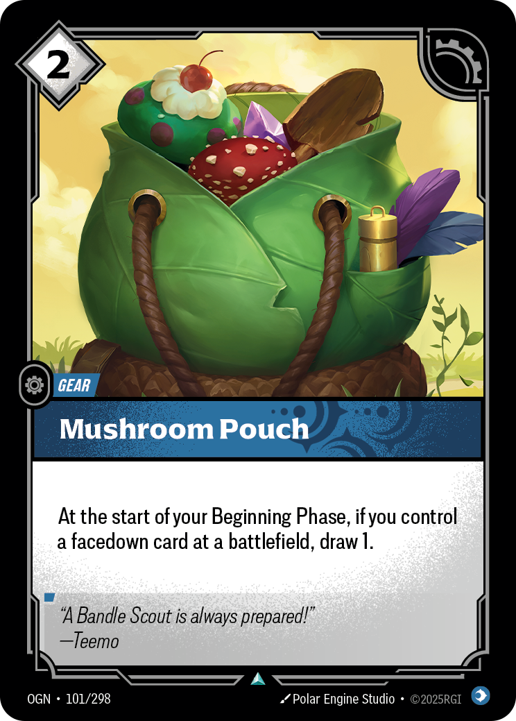 Mushroom Pouch — Riftbound OGN-101/298