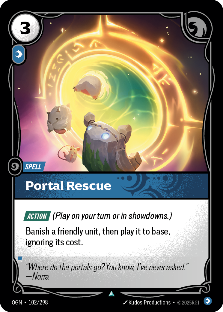 Portal Rescue — Riftbound OGN-102/298