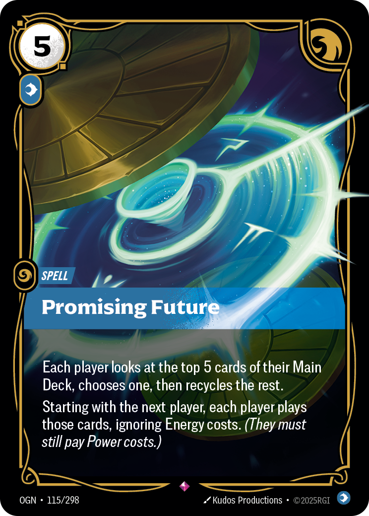 Promising Future — Riftbound OGN-115/298