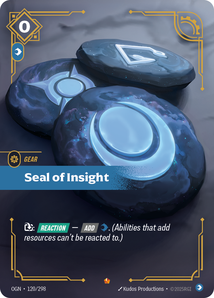 Seal of Insight — Riftbound OGN-120/298