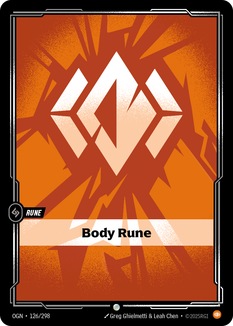 Body Rune — Riftbound OGN-126/298