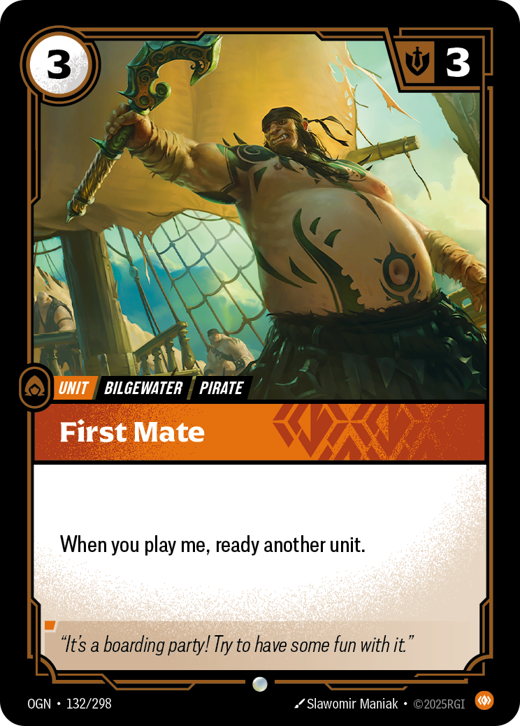 First Mate — Riftbound OGN-132/298