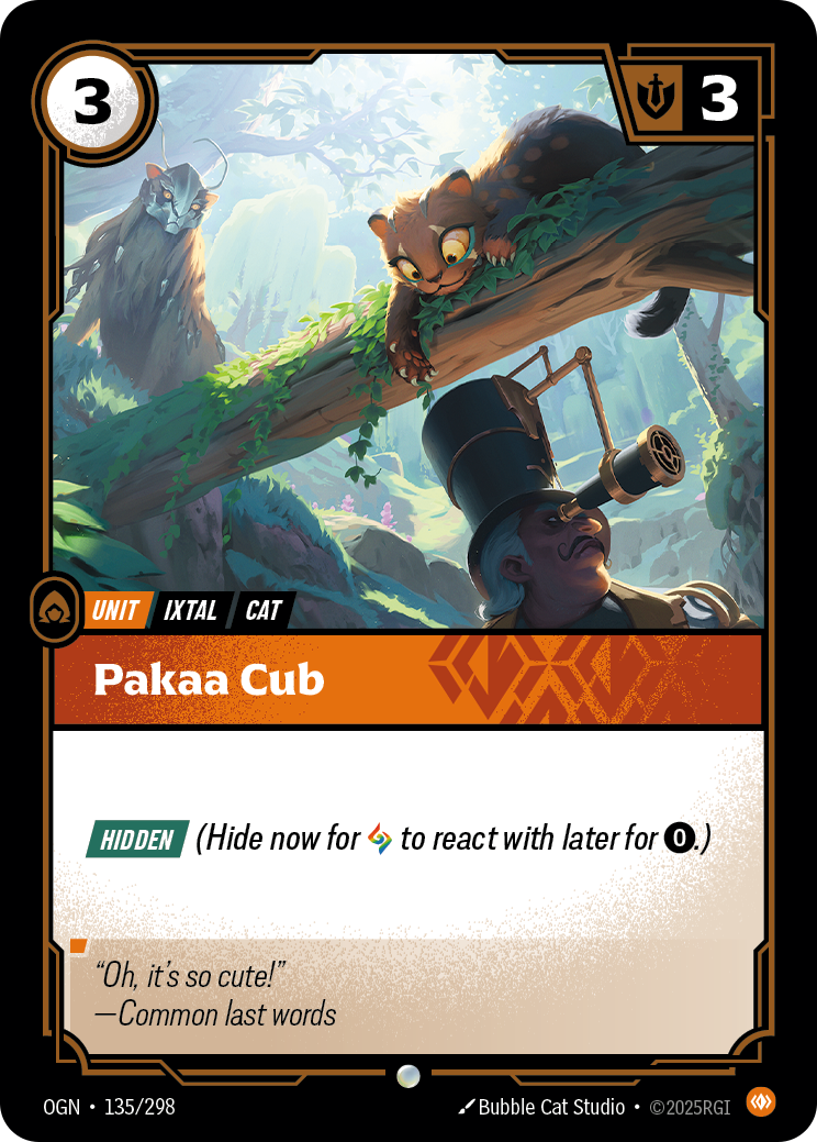 Pakaa Cub — Riftbound OGN-135/298