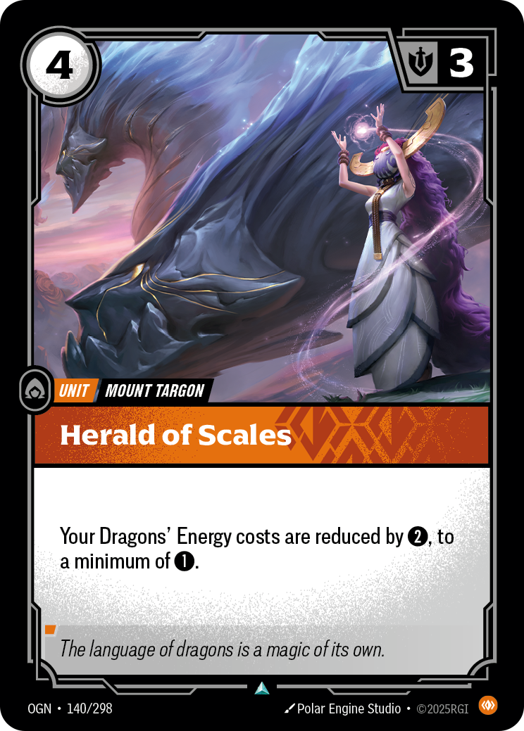 Herald of Scales — Riftbound OGN-140/298
