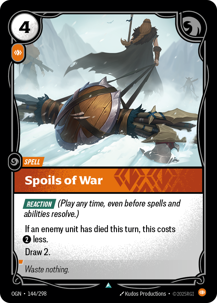 Spoils of War — Riftbound OGN-144/298