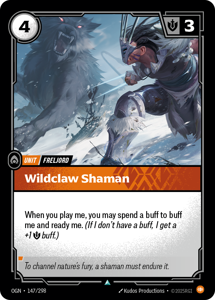 Wildclaw Shaman — Riftbound OGN-147/298