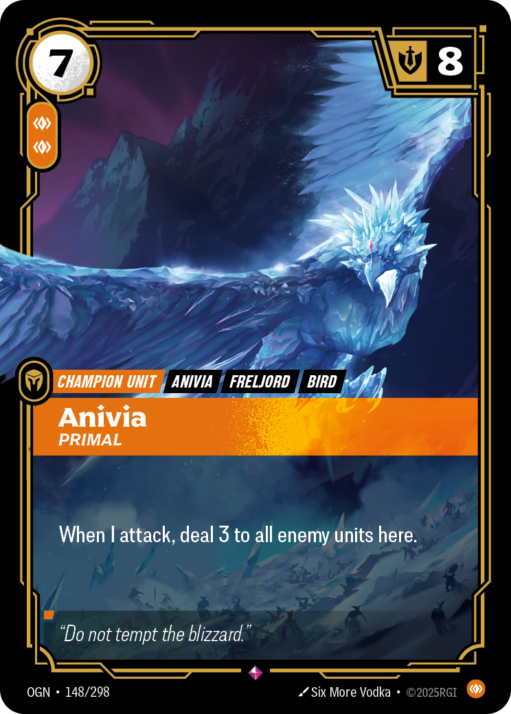 Anivia, Primal — Riftbound OGN-148/298