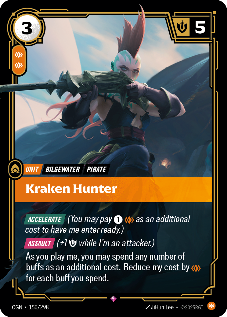 Kraken Hunter — Riftbound OGN-150/298