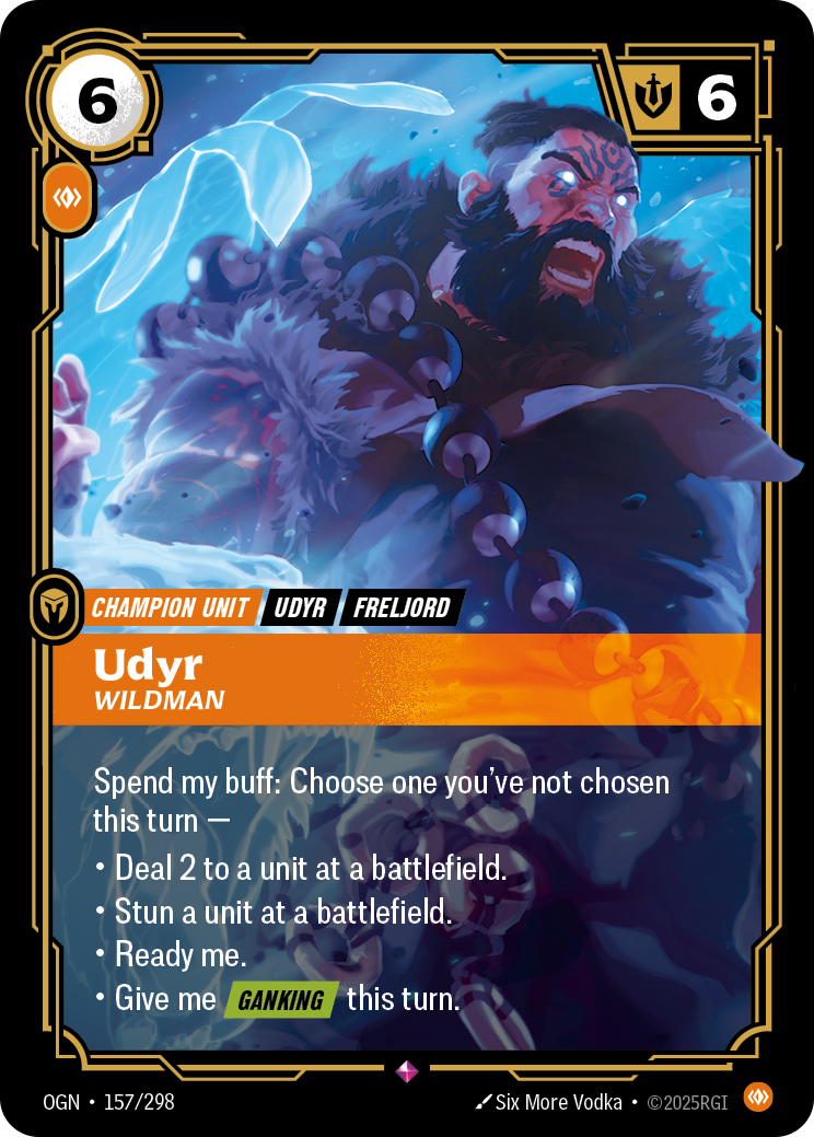 Udyr, Wildman — Riftbound OGN-157/298
