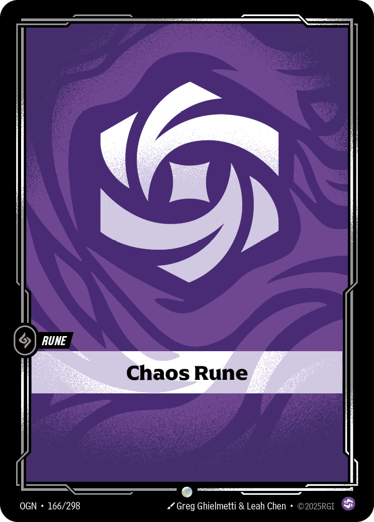 Chaos Rune — Riftbound OGN-166/298