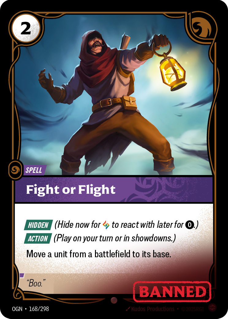 Fight or Flight — Riftbound OGN-168/298