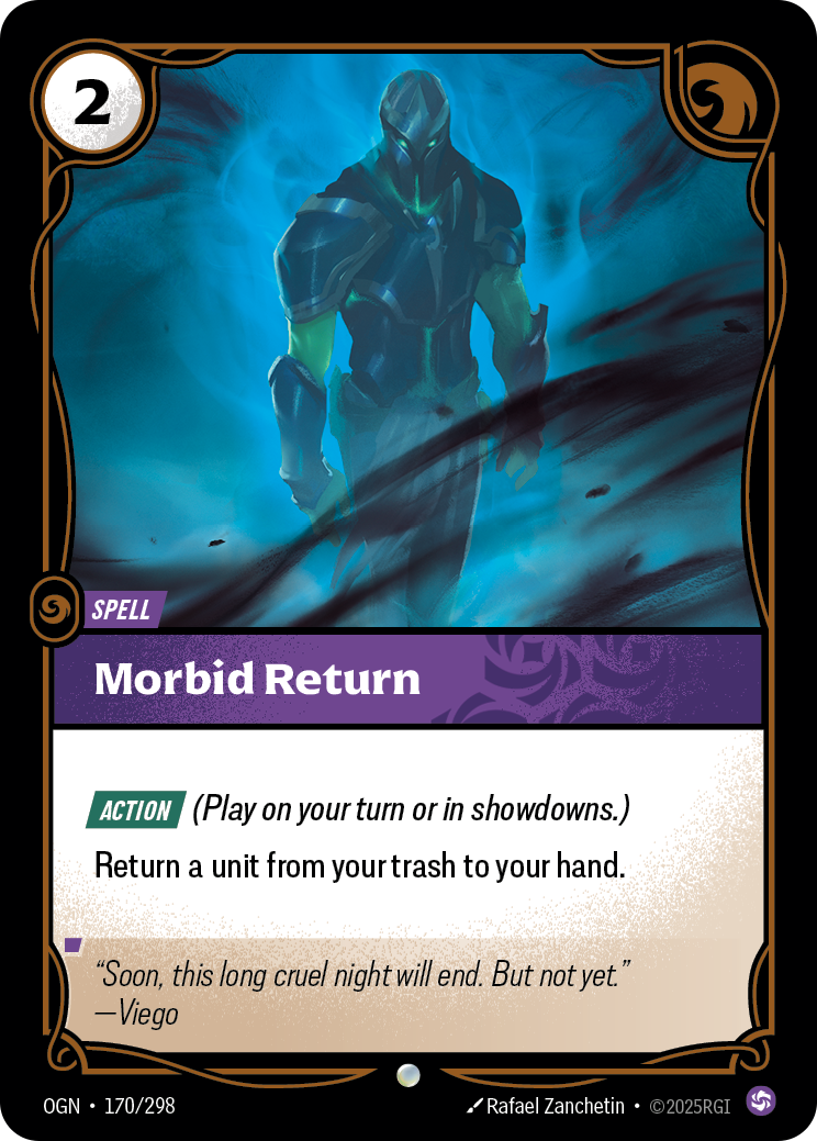 Morbid Return — Riftbound OGN-170/298