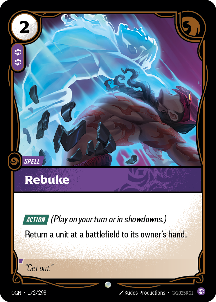 Rebuke — Riftbound OGN-172/298