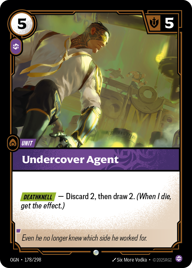 Undercover Agent — Riftbound OGN-178/298