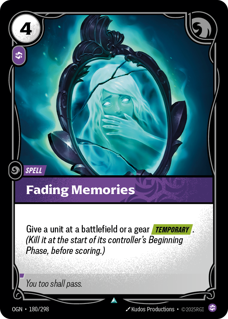Fading Memories — Riftbound OGN-180/298