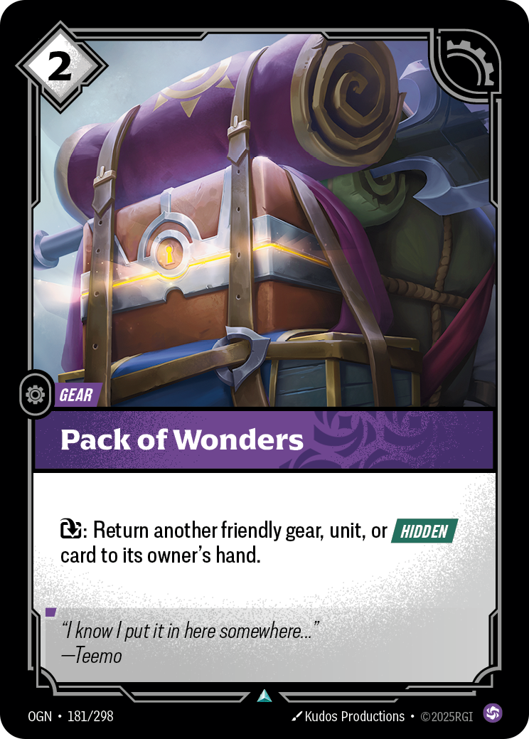 Pack of Wonders — Riftbound OGN-181/298
