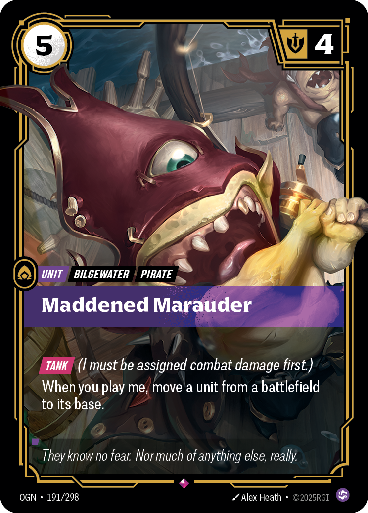 Maddened Marauder — Riftbound OGN-191/298
