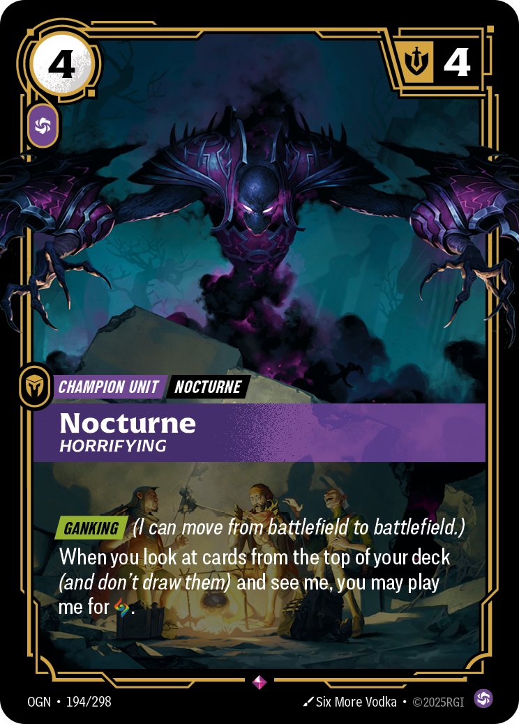 Nocturne, Horrifying — Riftbound OGN-194/298