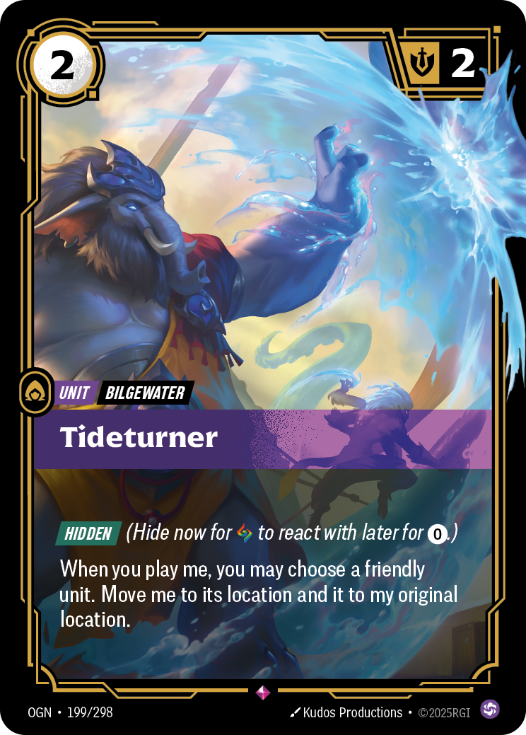 Tideturner — Riftbound OGN-199/298