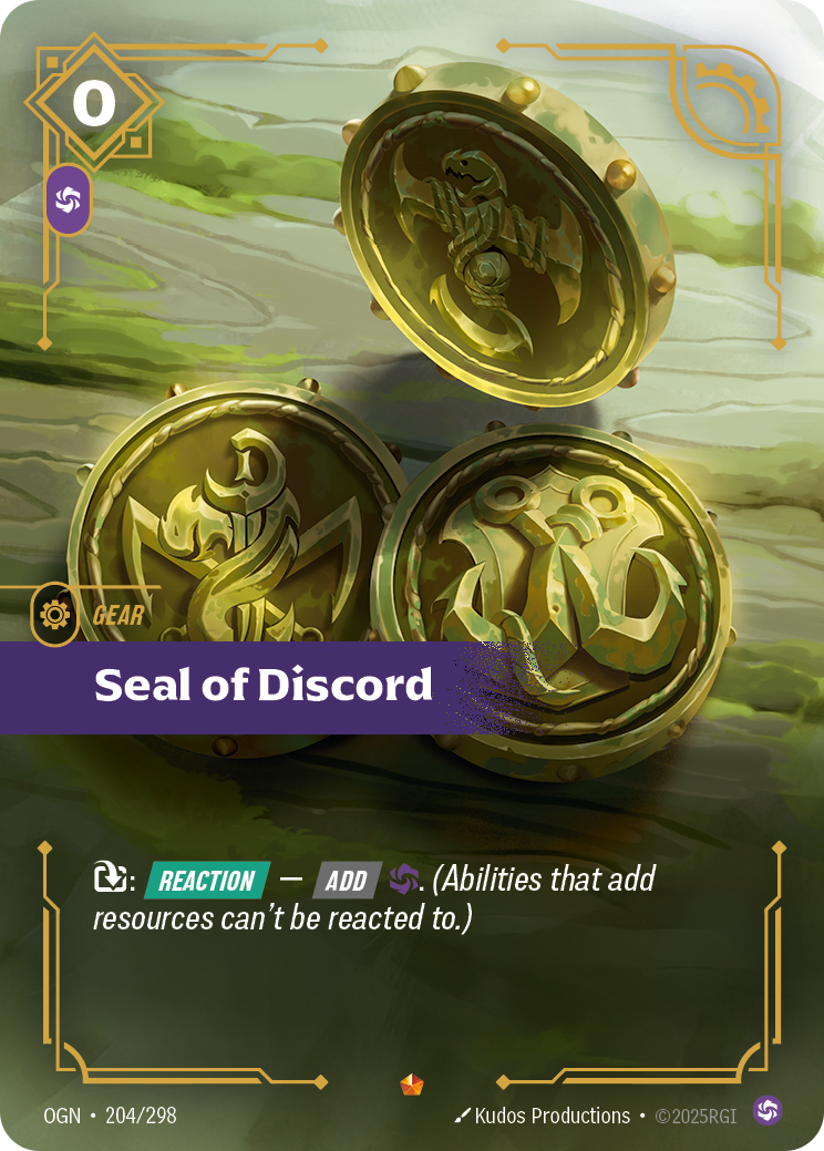 Seal of Discord — Riftbound OGN-204/298