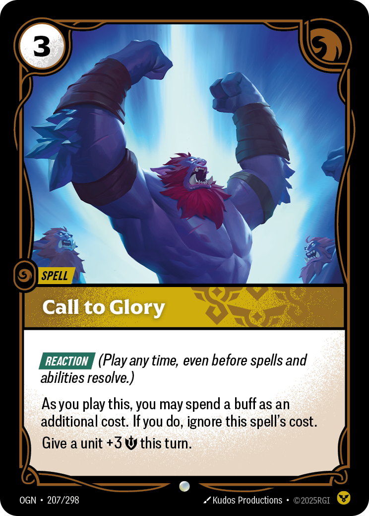 Call to Glory — Riftbound OGN-207/298