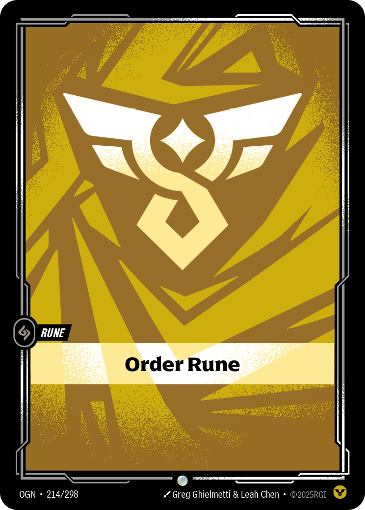Order Rune — Riftbound OGN-214/298