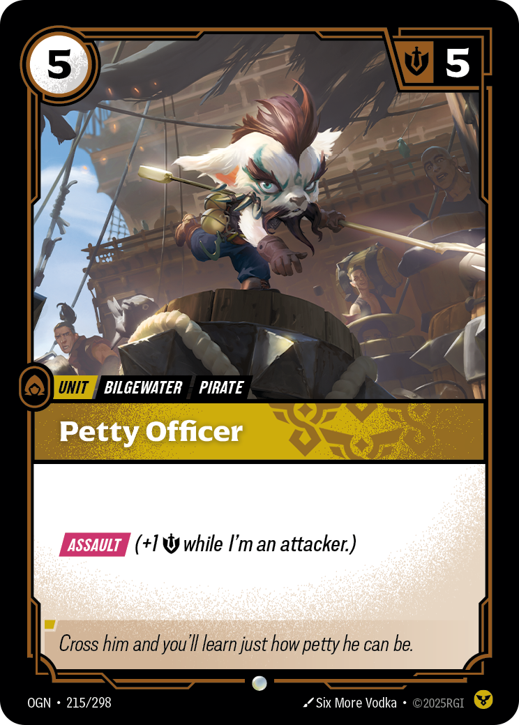 Petty Officer — Riftbound OGN-215/298