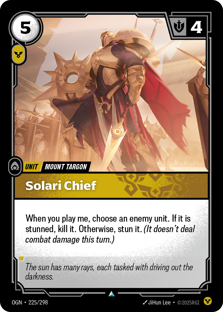 Solari Chief — Riftbound OGN-225/298