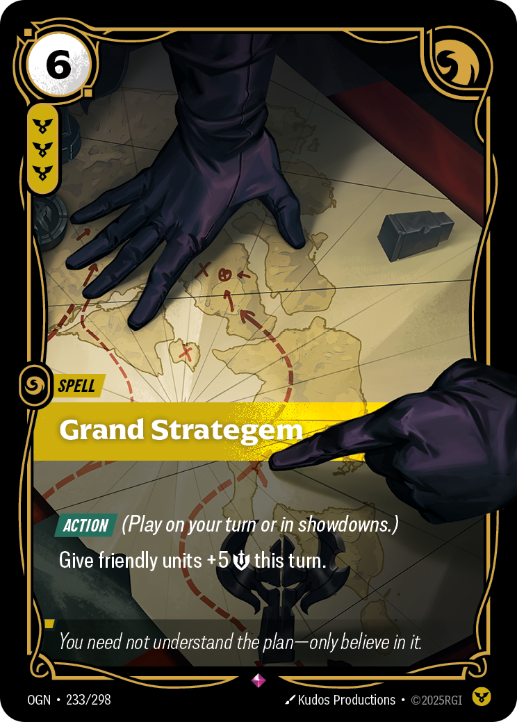 Grand Strategem — Riftbound OGN-233/298