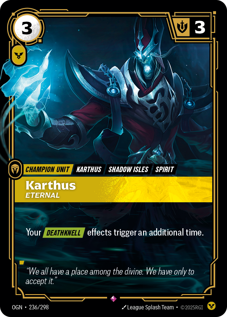 Karthus, Eternal — Riftbound OGN-236/298