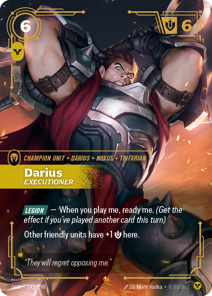 Darius, Executioner — Riftbound OGN-243/298