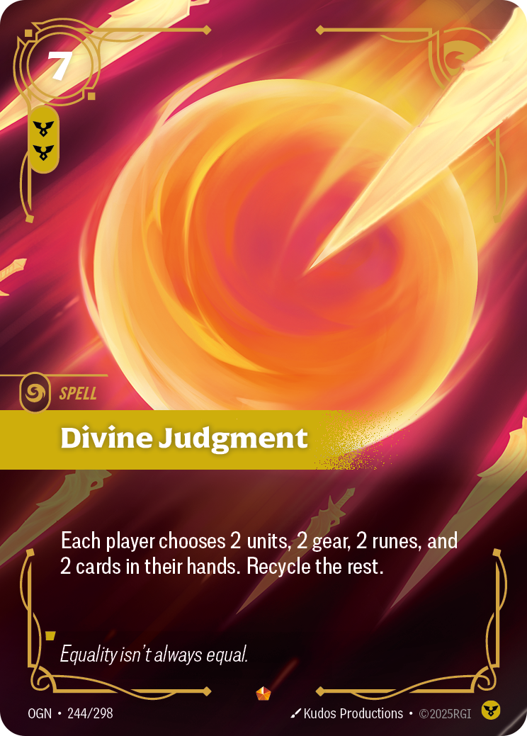 Divine Judgment — Riftbound OGN-244/298