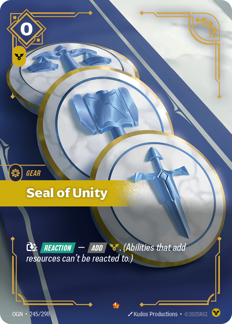 Seal of Unity — Riftbound OGN-245/298
