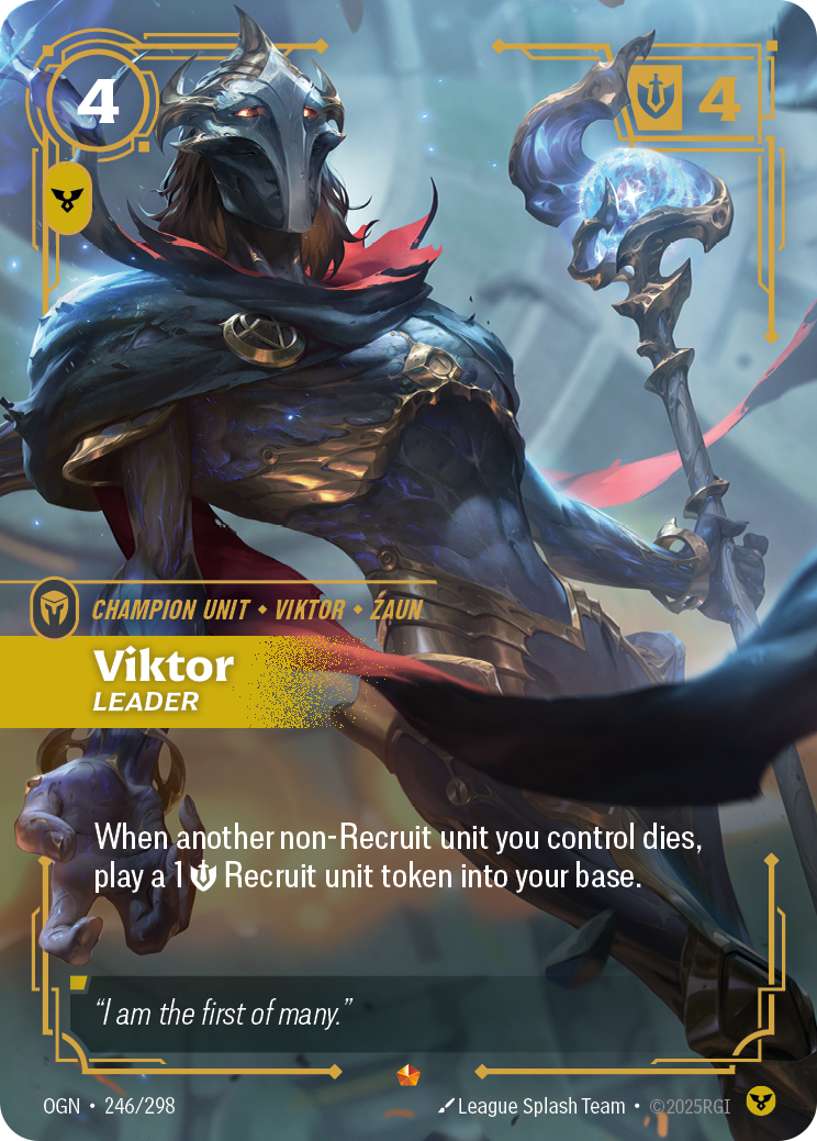Viktor, Leader — Riftbound OGN-246/298